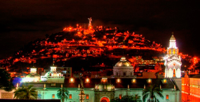 La capitale équatorienne revêt ses plus belles parures pour l'occasion