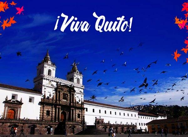 Quito fête ses 485 ans en 2019 ¡Que Viva Quito!