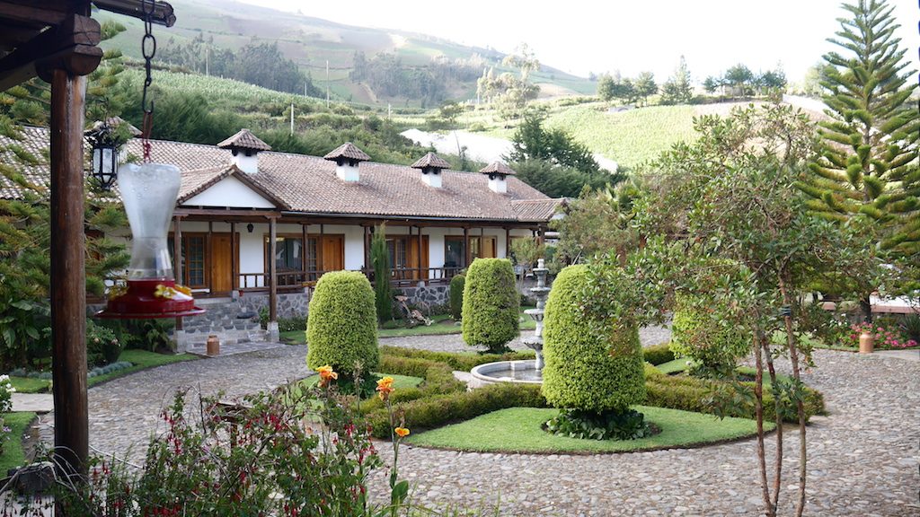 L'Hacienda Leito, près du village de Patate et de Baños