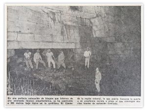 L'expedition britannique à la Cueva de los Tayos, accompagnée par Neil Armstrong, en 1976 (crédit photo: EL UNIVERSO)