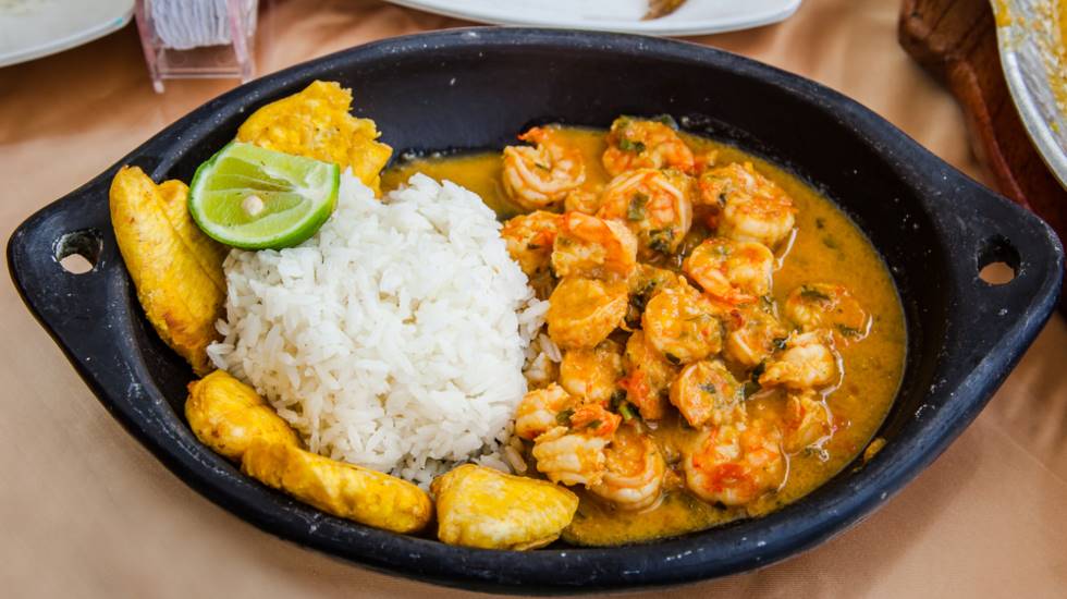 L'encocado de crevette (camaron), un plat frais et original d'Équateur