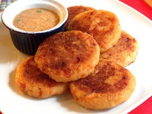 Llapingachos, galettes de pomme de terre au fromage