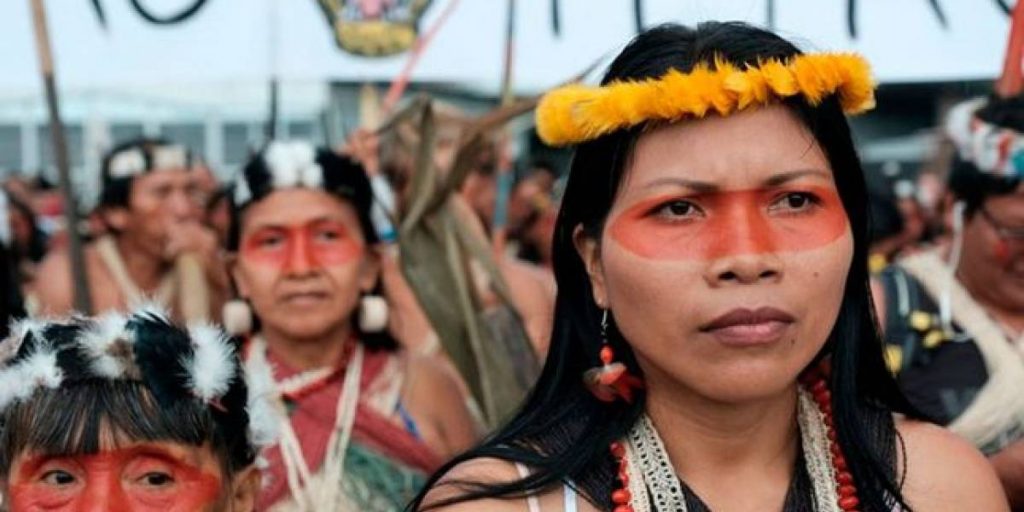 Nemonte Nenquimo leader waorani, crédit photo: Metroecuador