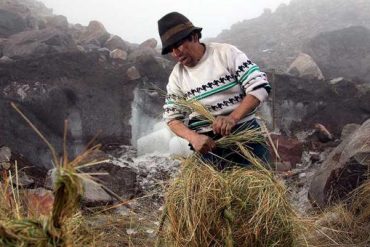 Baltazar Ushca, le dernier Hielero du volcan Chimborazo