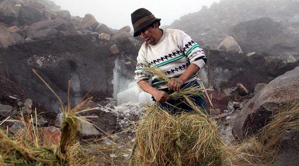 Baltazar Uscha hielero Chimborazo