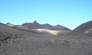 Volcan Sierra Negra et Chico sur l'île Isabela aux Galapagos