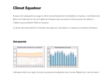 Climat equateur