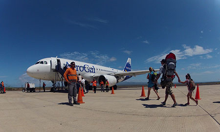 Archipel des Galapagos: île Baltra