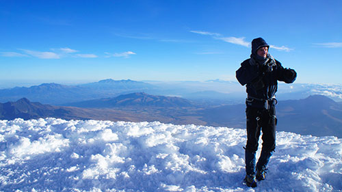 Volcan Cotopaxi en Equateur