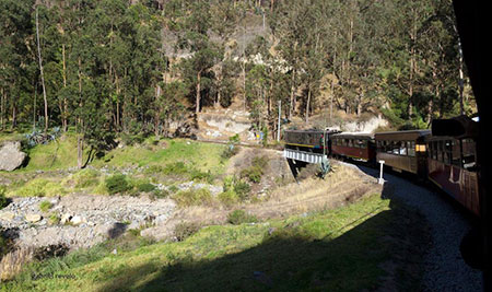 Ibarra, train d'Équateur