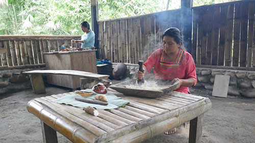 Voyage dans une communauté en Equateur