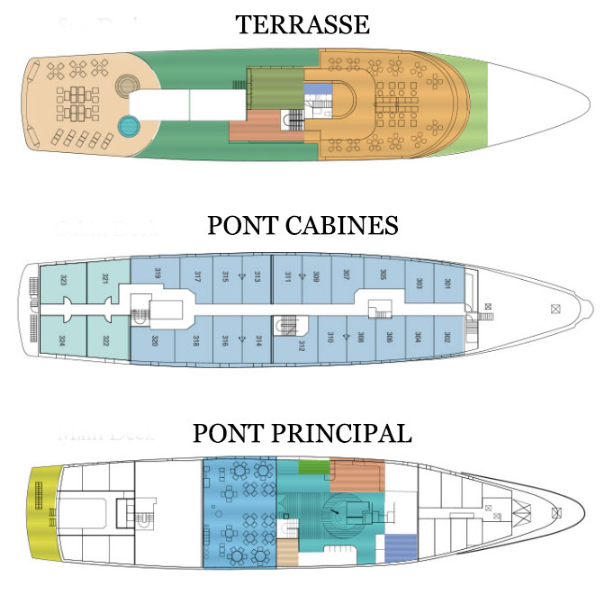 la pinta yacht itinerary