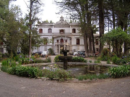 Hôtel Hacienda La Cienega, Parc Cotopaxi, Equateur, vue extérieure