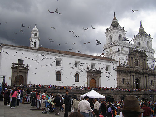 Quito et la Plaza San Francisco