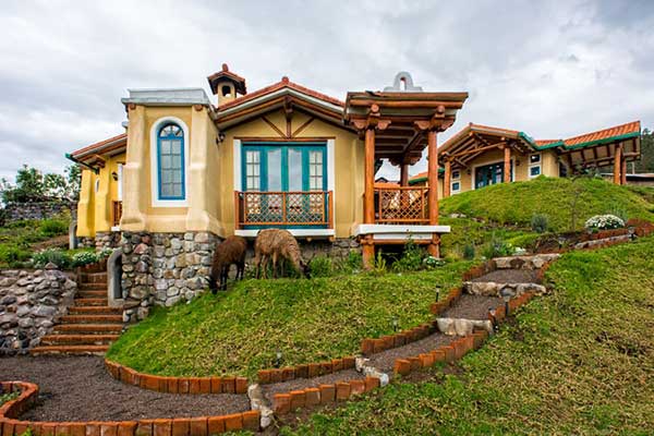 Parc Cotopaxi: hacienda Llullu llama