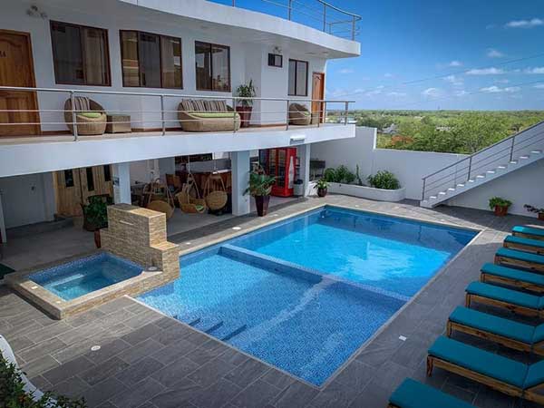 Archipel des Galapagos: hôtel Descanso del Guia