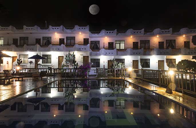Archipel des Galapagos: hôtel Fiesta