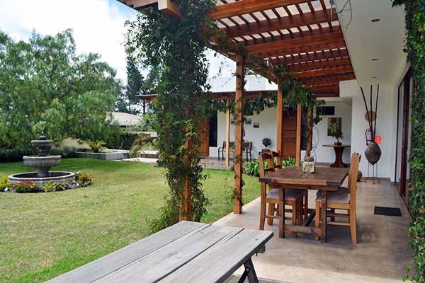 Quito: hôtel Casa del Viajero