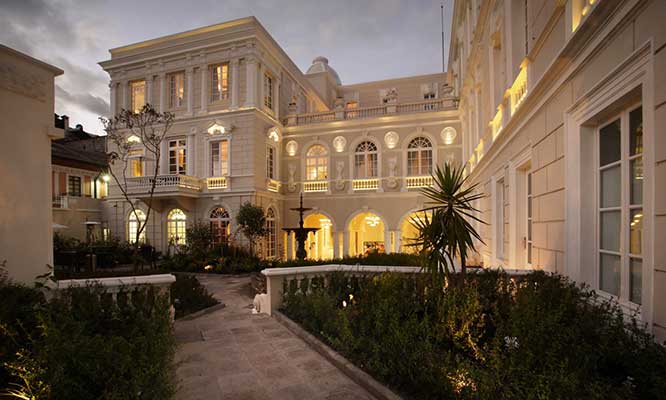 Quito: hôtel Casa Gangotena