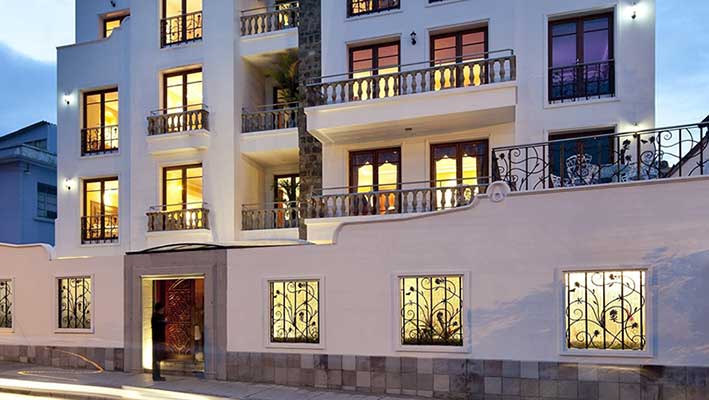Quito: hôtel Ikala