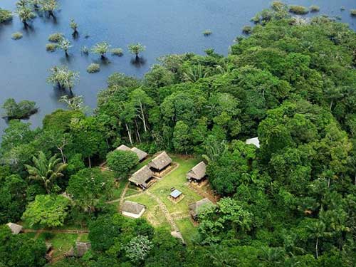 Lodge d'Amazonie, Equateur: Bamboo