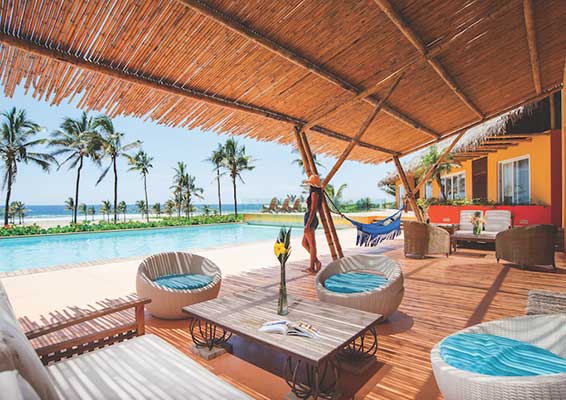 Côte pacifique: lodge Las Tanusas