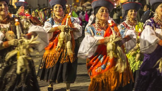 Fête du Yamor à Otavalo, Équateur (crédit photo : La República EC)