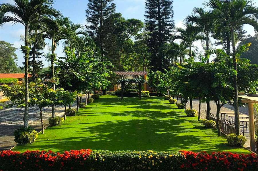 Hacienda La Danesa, Guayaquil, jardin