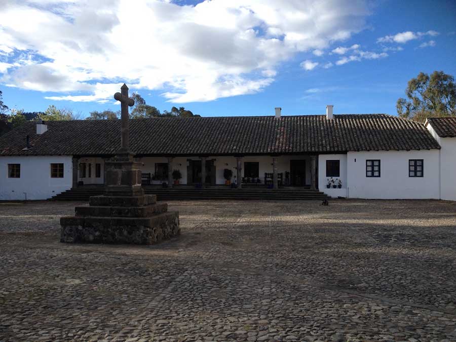 Hacienda Zuleta, Otavalo, entrée