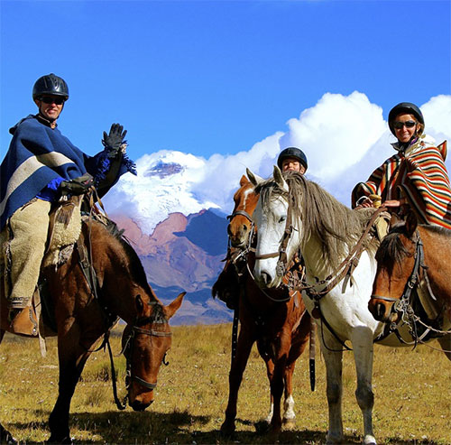 Séjour en Equateur: randonnée cheval