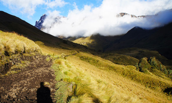 Trekking Cubilche en Equateur