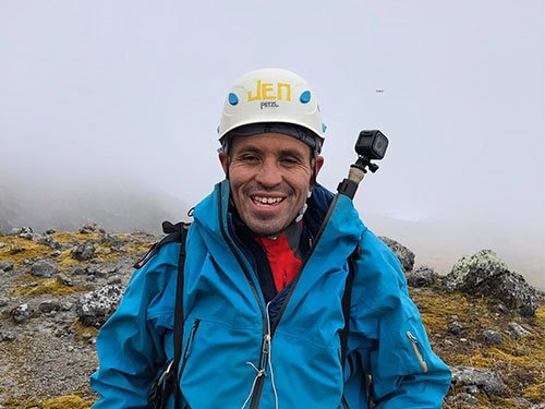 Guide montagne en Équateur: Angel Martinez