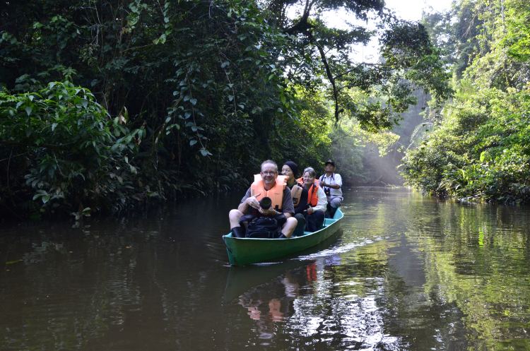 Yarina Eco lodge, Amazonie, navigation