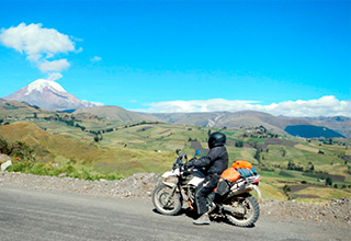 Voyage moto, Équateur