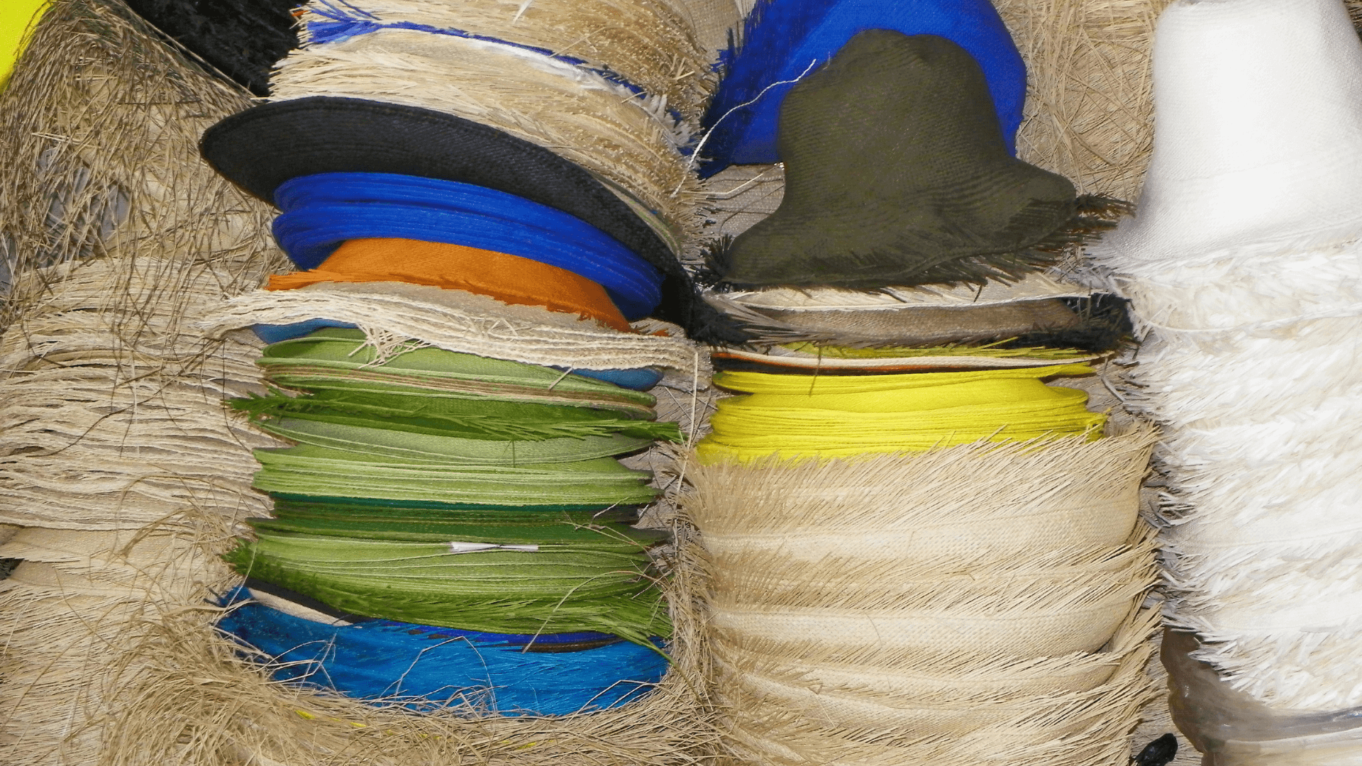 Tissage traditionnel chapeau toquilla (Equateur)